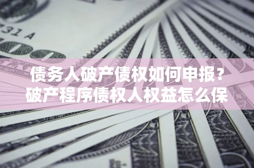武汉债务人破产债权如何申报？破产程序债权人权益怎么保障？