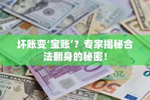 武汉坏账变‘宝账’？专家揭秘合法翻身的秘密！