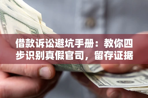 武汉借款诉讼避坑手册：教你四步识别真假官司，留存证据不踩雷