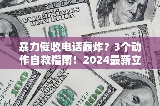 武汉暴力催收电话轰炸？3个动作自救指南！2024最新立案标准全解析