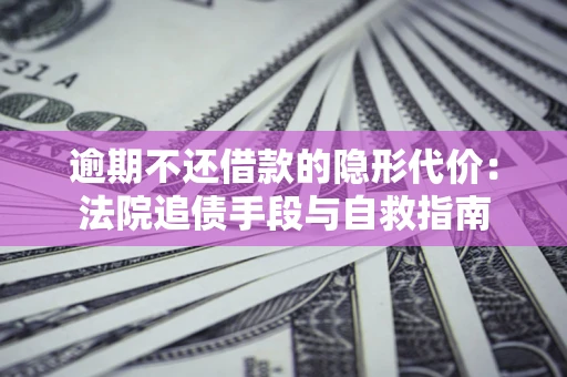 武汉逾期不还借款的隐形代价：法院追债手段与自救指南