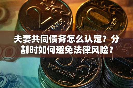武汉夫妻共同债务怎么认定？分割时如何避免法律风险？